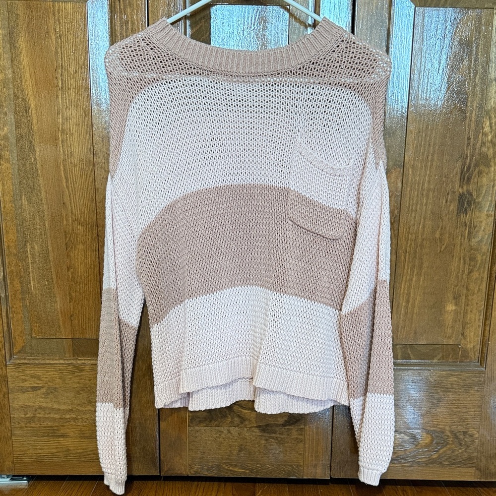 Colorblock Knit Sweater
